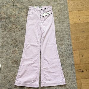 ROLLA'S Light Pink east coast  Flare corduroy